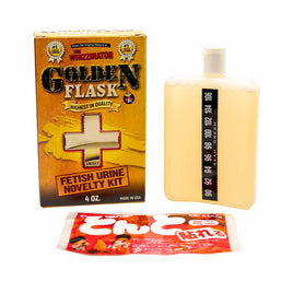 Golden Flask - Synthetic Novelty Fetish Urine 4oz